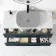 Elba Inky Blue Wall Hung Drawer Vanity 1000mm Excludes Counter Top Basin - Black Accents
