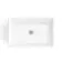 Elba Gloss White Wall Hung Drawer Vanity with Marble Top & Cody Basin 1000mm - Brushed Brass Accents