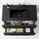 Elba Matt Black Wall Hung Basin Drawer Vanity 800mm with Matt Black Stand