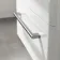 Omaha Gloss White Wall Hung Drawer Vanity with Marble Top & Curved Counter Top Basin 600mm
