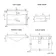 Omaha Gloss White Wall Hung Basin Drawer Vanity 800mm - Brushed Brass Accents