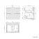 Crete Fluted Apex Oak Wall Hung Drawer Vanity with Marble Top & Cody Basin 600mm