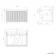 Malta Fluted Country Oak Wall Hung Drawer Vanity with Marble Top & Nevis Basin 600mm