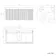 Malta Fluted Country Oak Wall Hung Drawer Vanity with Marble Top & Cody Basin 800mm