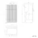 Havana Fluted Coastal White Combination Vanity Basin and Aruba Toilet 1000mm - Chrome Handles