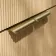 Havana Fluted Country Oak Basin Vanity 500mm - Brushed Brass Accents