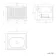 Sorrento Fluted Coastal White Wall Hung Drawer Vanity with Matt White Basin 600mm