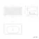 Sorrento Fluted Black Walnut Wall Hung Drawer Vanity with Matt White Basin 800mm