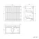 Crete Fluted Linen White Vanity Drawer with Marble Top 800mm - Excludes Counter Top Basin