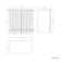 Crete Fluted Linen White Vanity with Marble Top 800mm - Excludes Counter Top Basin