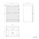 Crete Fluted Apex Oak Basin Vanity Drawer 600mm
