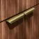 Sicily Fluted Black Walnut Combination Vanity Basin 1500mm (Excludes Toilet) - Brushed Brass Accents