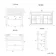 Maru Walnut Wood Grain Vanity Unit 1000mm