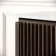 Maru Black Oak Wood Grain Vanity Cabinet 1400mm with Matt White Stone Top - Basin Not Included