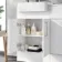 100% Waterproof - Harper Gloss White PVC Combination Vanity Basin & Houston Toilet 1000mm
