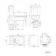 Avon Stone Grey Cloakroom Floor Standing Basin Vanity 400mm and Toilet Set