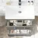 Avon Stone Grey Basin Drawer Vanity 600mm and Toilet Set