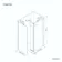 Copenhagen Easy Clean 8mm Walk In Shower Enclosure 900mm & 800mm Glass with Pivotal Return Panel