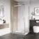 London 6mm Pivot Shower Enclosure 1000x760mm