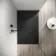Tokyo Rectangular Matt Black Slate Texture Stone Shower Tray 1400x800mm