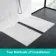 Berlin Rectangular Matt White Slate Effect SMC Composite Shower Tray 1800x900mm