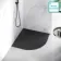 Berlin Quadrant Matt Black Slate Effect SMC Composite Shower Tray 800x800mm