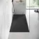 Berlin Rectangular Matt Black Slate Effect SMC Composite Shower Tray 1700x700mm