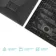 Berlin Rectangular Matt Black Slate Effect SMC Composite Shower Tray 1700x700mm