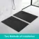 Berlin Rectangular Matt Black Slate Effect SMC Composite Shower Tray 1500x800mm