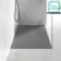 Berlin Rectangular Dark Grey Slate Effect SMC Composite Shower Tray 1500x800mm