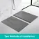 Berlin Rectangular Dark Grey Slate Effect SMC Composite Shower Tray 1100x900mm