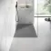 Berlin Rectangular Dark Grey Slate Effect SMC Composite Shower Tray 1400x900mm
