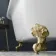 Grosvenor 1800mm Roll Top Bath - Brushed Brass Ball Feet
