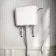 Hudson Traditional Toilet With High-Level Cistern and Graphite Grey Wooden Seat