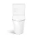 Tucson Rimless Close Coupled Toilet With Soft Close Seat