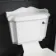 Lima Traditional Close Coupled Toilet With Cotton White Wooden Seat