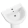 Dunn Pedestal Basin 520mm