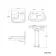 Hudson Traditional Close Coupled Toilet With High-level Cistern & Pedestal Basin Set - Single Tap Hole
