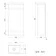 Trent Stone Grey Cloakroom Floor Standing Basin Vanity 400mm