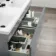 Trent Stone Grey Double Basin Drawer Vanity 1200mm