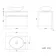 Trent Stone Grey Wall Hung Drawer Vanity with Oval Counter Top Basin 600mm