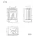 Lucia Graphite Grey Vanity with Marble Top & Oval Counter Top Basin 640mm