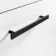Avon Gloss White Counter Top Vanity Drawer with Marble Top 600mm - Black Accents