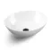 Avon Stone Grey Vanity with Marble Top & Oval Counter Top Basin 800mm - Black Accents