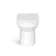 Avon Stone Grey Combination Vanity Basin and Miami Toilet 1100mm - Black Accents