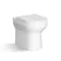 Avon Stone Grey Combination Basin Drawer and Miami Toilet 1100mm - Black Accents