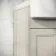 Monaco Chalk White Basin Vanity and Back To Wall Toilet Unit 1200mm (Excludes Pan & Cistern) - Brushed Brass Accents