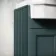 Monaco Midnight Green Combination Vanity Traditional Basin and Seattle Toilet 1500mm - Brushed Brass Accents