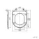 Havana Fluted Coastal White Combination Vanity Basin and Utah Comfort Height Toilet 1100mm - Brushed Brass Accents - Right Handed