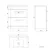 Avon Gloss White Basin Drawer Vanity 600mm and Toilet Set